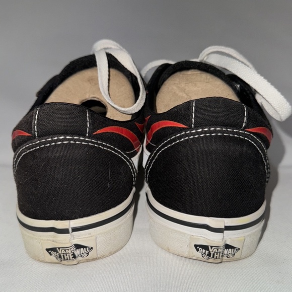 Vans Old Skool Flame Womens Classic Skateboard Shoes Lace Up Size 7.5 - Picture 8 of 11